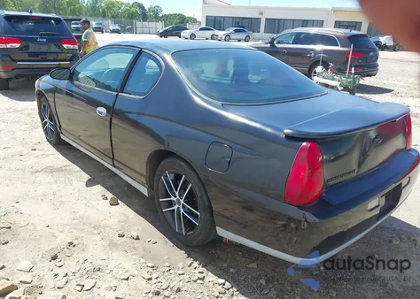 2006 Chevrolet Monte Carlo Lt из США, поврежденный, VIN 2G1WM15K069199542